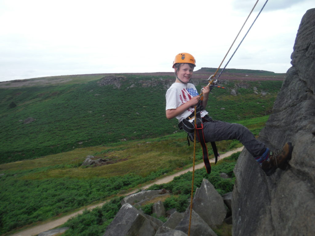 Abseiling
